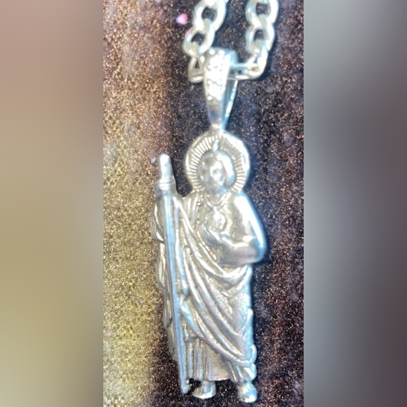 Itay Other - New St Jude NeckLess Chain Sliver 14K With Free Mystery Gift.